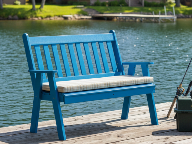 Traditional English Poly Bench