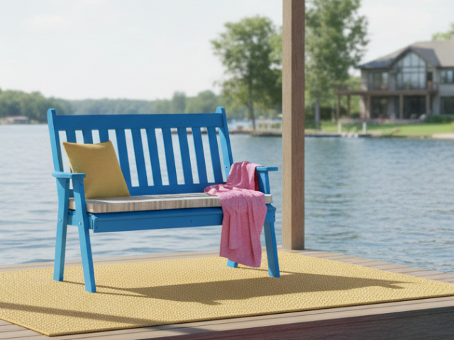 Traditional English Poly Bench