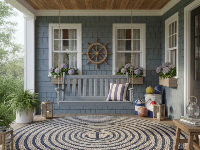 Traditional English Red Cedar Porch Swing