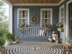 Traditional English Red Cedar Porch Swing
