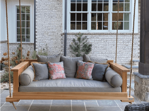 Patio couch swing sale