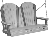 LuxCraft Adirondack Poly / Synthetic / Eco-Friendly Porch Swing - 4 Foot - Magnolia Porch Swings
 - 9