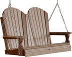 LuxCraft Adirondack Poly / Synthetic / Eco-Friendly Porch Swing - 4 Foot - Magnolia Porch Swings
 - 17