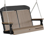 LuxCraft Classic Poly / Synthetic / Eco-Friendly Porch Swing - 4 Foot - Magnolia Porch Swings
 - 17
