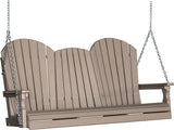 LuxCraft Adirondack Poly / Synthetic / Eco-Friendly Porch Swing - 5 Foot - Magnolia Porch Swings
 - 15
