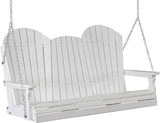 LuxCraft Adirondack Poly / Synthetic / Eco-Friendly Porch Swing - 5 Foot - Magnolia Porch Swings
 - 14