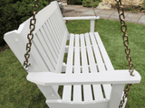 Highwood Lehigh Porch Swing in White - Magnolia Porch Swings
 - 2