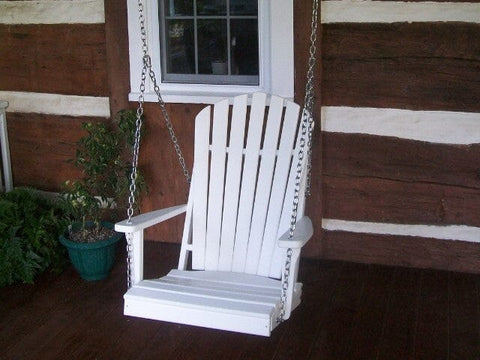 Eco-Friendly Poly Adirondack Chair Swing by A&L Furniture
