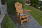 Poly Fanback Adirondack Glider