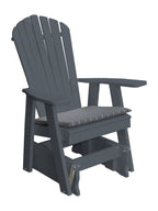 Poly Fanback Adirondack Glider
