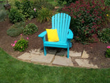 Fanback Adirondack Chair in Poly