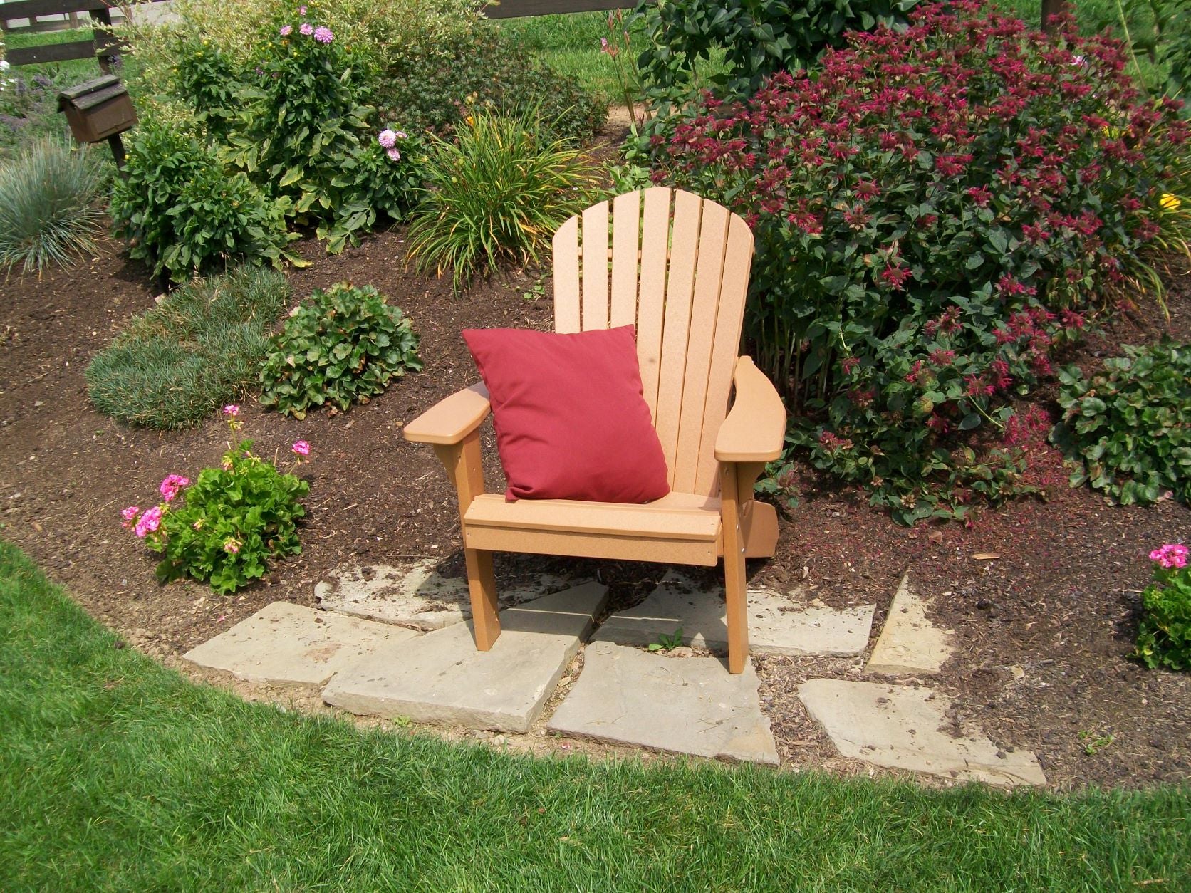 Fanback Adirondack Chair in Poly
