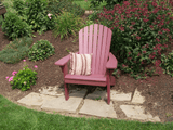 Fanback Adirondack Chair in Poly