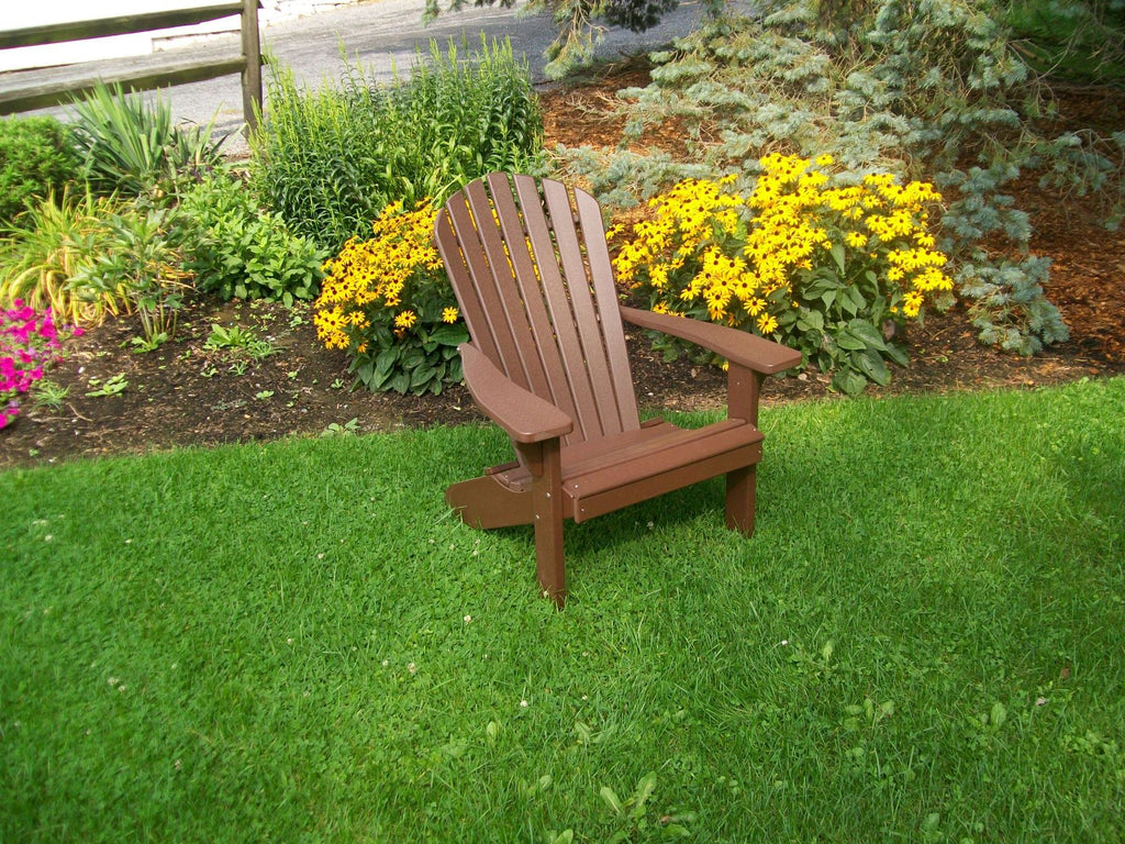 Fanback Adirondack Chair in Poly