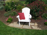 Fanback Adirondack Chair in Poly