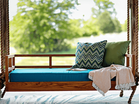 Nostalgic Craftsman Porch Swing