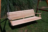 LA Cypress 7 Foot Classic Porch Swing - Magnolia Porch Swings
 - 1