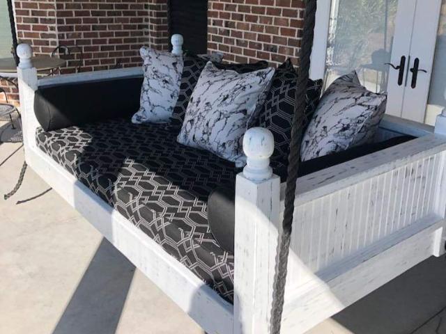 Magnolia Porch Swings Emerson Bed Swing - Thumbnail 3