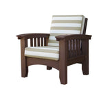 Mission Style Conversation Set - 4 Piece