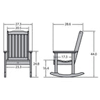 Lehigh Poly Rocking Chair