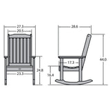 Lehigh Poly Rocking Chair