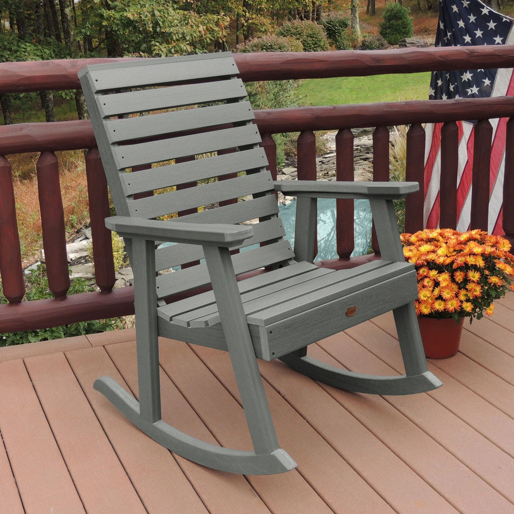 Weatherly Rocking Chair Weatherly Poly Rocking Chair – Magnolia Porch Swings