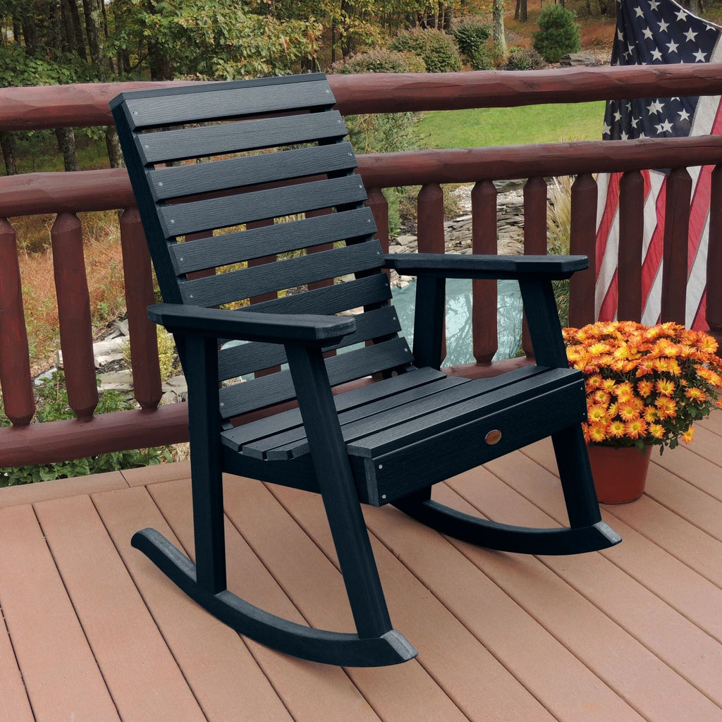 Weatherly Rocking Chair Weatherly Poly Rocking Chair – Magnolia Porch Swings