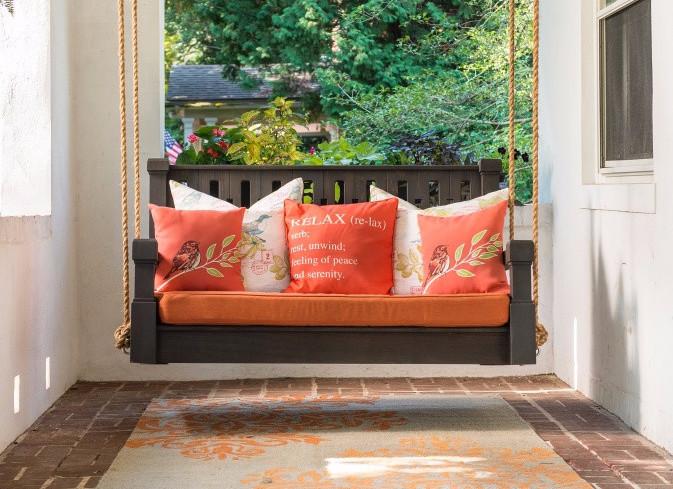 Nostalgic Craftsman Porch Swing and Accessories - Magnolia Porch Swings
 - 7
