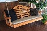 A&L Furniture Marlboro Red Cedar Porch Swing 371C 372C 373C - Magnolia Porch Swings
 - 3