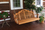 A&L Furniture Marlboro Red Cedar Porch Swing 371C 372C 373C - Magnolia Porch Swings
 - 2