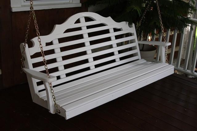 A&L Furniture Marlboro Pine Swing 371 372 373 - Magnolia Porch Swings
 - 9