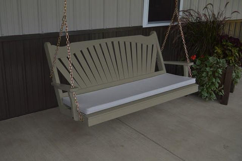 Fan Back Pine Swing by A L Furniture