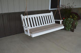 A&L Furniture Traditional English Pine Swing 402 403 404 - Magnolia Porch Swings
 - 7