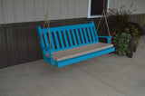 A&L Furniture Traditional English Pine Swing 402 403 404 - Magnolia Porch Swings
 - 3