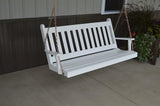 A&L Furniture Traditional English Pine Swing 402 403 404 - Magnolia Porch Swings
 - 2
