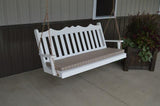 A&L Furniture Royal English Garden Pine Swing 412 413 414 - Magnolia Porch Swings
 - 1