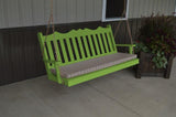 A&L Furniture Royal English Garden Pine Swing 412 413 414 - Magnolia Porch Swings
 - 2