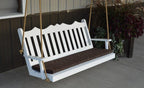 A&L Furniture Royal English Garden Pine Swing 412 413 414 - Magnolia Porch Swings
 - 10
