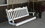 A&L Furniture Royal English Garden Pine Swing 412 413 414 - Magnolia Porch Swings
 - 10