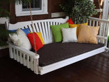 A&L Furniture Fan-Back Pine Swing Bed - Magnolia Porch Swings
 - 3