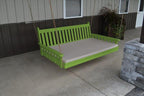 A&L Furniture Traditional English Pine Swing Bed 75" Twin 456 - Magnolia Porch Swings
 - 2