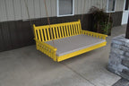 A&L Furniture Traditional English Pine Swing Bed 75" Twin 456 - Magnolia Porch Swings
 - 3