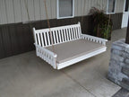 A&L Furniture Traditional English Pine Swing Bed 75" Twin 456 - Magnolia Porch Swings
 - 9