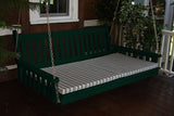 A&L Furniture Traditional English Pine Swing Bed 451 452 453 - Magnolia Porch Swings
 - 7