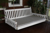 A&L Furniture Traditional English Pine Swing Bed 451 452 453 - Magnolia Porch Swings
 - 9