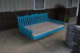 A&L Furniture Royal English Pine Swing Bed 75" Twin 466 - Magnolia Porch Swings
 - 4