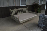 A&L Furniture Royal English Pine Swing Bed 461 462 463 - Magnolia Porch Swings
 - 6