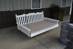 A&L Furniture Royal English Pine Swing Bed 75" Twin 466 - Magnolia Porch Swings
 - 8