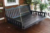 A&L Furniture Royal English Pine Swing Bed 75" Twin 466 - Magnolia Porch Swings
 - 10