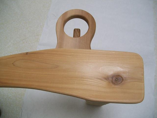 A&L Furniture Fan-Back Red Cedar Porch Swing - Magnolia Porch Swings
 - 2